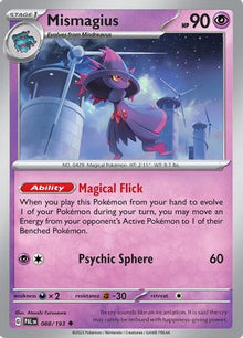 Mismagius - 088/193 - SV02: Paldea Evolved #088