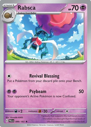 Rabsca - 099/193 - SV02: Paldea Evolved #099