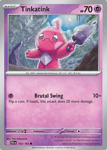 Tinkatink - 102/193 - SV02: Paldea Evolved #102