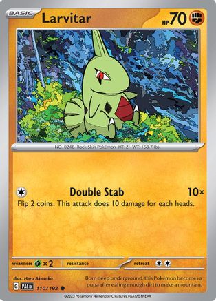 Larvitar - SV02: Paldea Evolved #110