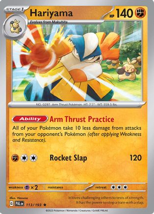Hariyama - SV02: Paldea Evolved #113