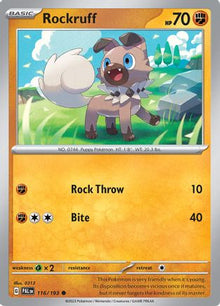 Rockruff - SV02: Paldea Evolved #116