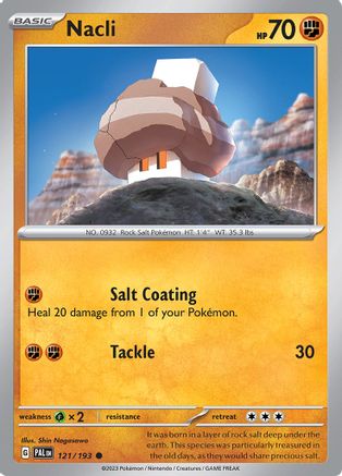 Nacli - 121/193 - SV02: Paldea Evolved #121