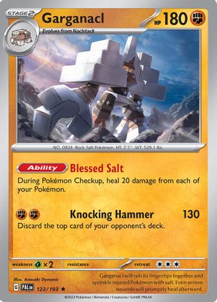 Garganacl - SV02: Paldea Evolved #123