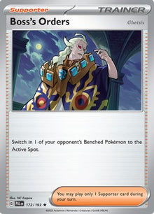 Boss's Orders - 172/193 - SV02: Paldea Evolved #172