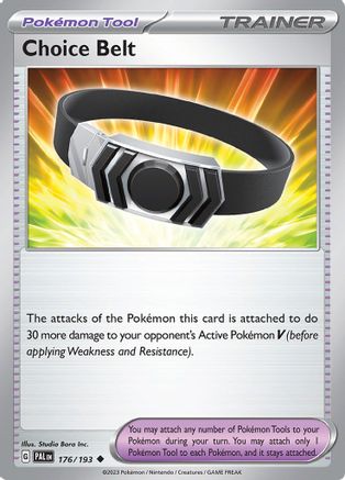 Choice Belt - SV02: Paldea Evolved #176