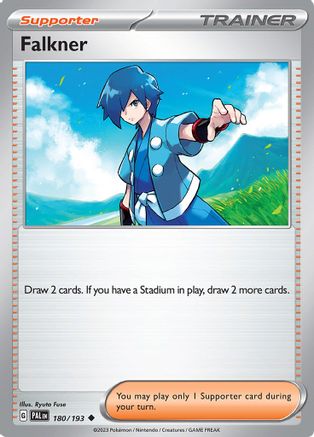 Falkner - 180/193 - SV02: Paldea Evolved #180