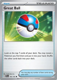 Great Ball - SV02: Paldea Evolved #183