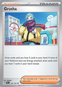 Grusha - 184/193 - SV02: Paldea Evolved #184