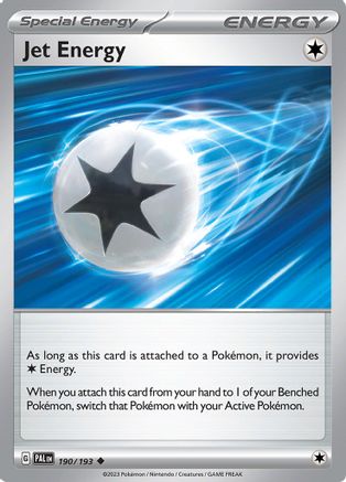 Jet Energy - SV02: Paldea Evolved #190
