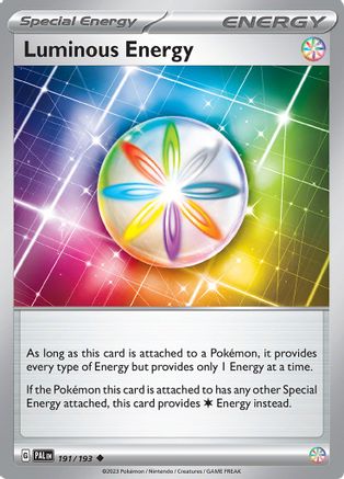 Luminous Energy - SV02: Paldea Evolved #191