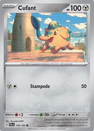 Cufant - SV02: Paldea Evolved #149