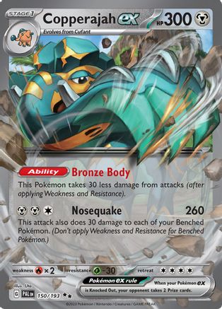 Copperajah ex - SV02: Paldea Evolved #150