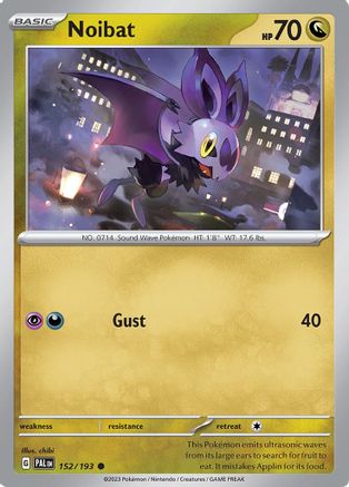 Noibat - SV02: Paldea Evolved #152