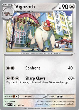 Vigoroth - SV02: Paldea Evolved #161