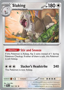 Slaking - SV02: Paldea Evolved #162