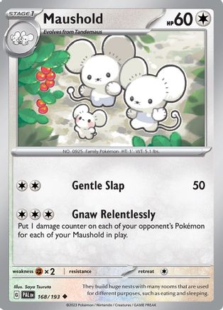 Maushold - SV02: Paldea Evolved #168