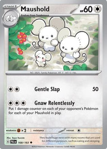 Maushold - SV02: Paldea Evolved #168