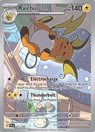 Raichu - 211/193 - SV02: Paldea Evolved #211