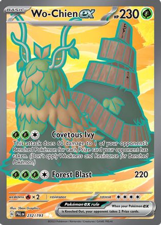 Wo-Chien ex - 232/193 - SV02: Paldea Evolved #232