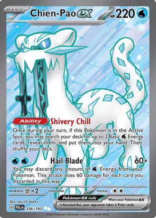 Chien-Pao ex - 236/193 - SV02: Paldea Evolved #236