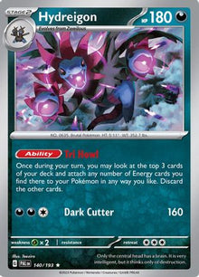 Hydreigon - SV02: Paldea Evolved #140