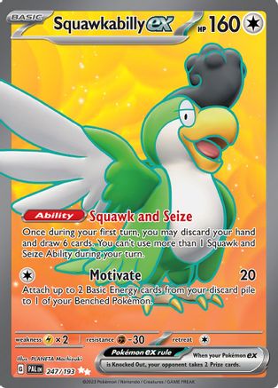 Squawkabilly ex - 247/193 - SV02: Paldea Evolved #247