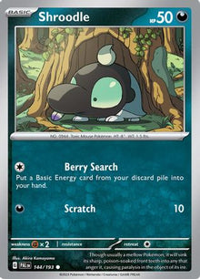 Shroodle - 144/193 - SV02: Paldea Evolved #144