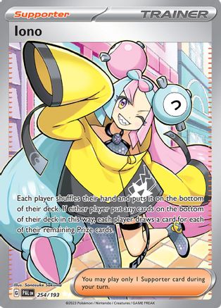 Iono - 254/193 - SV02: Paldea Evolved #254