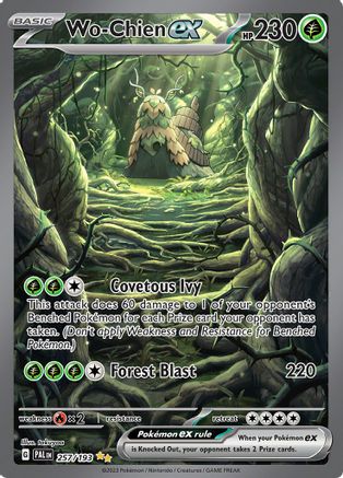Wo-Chien ex - 257/193 - SV02: Paldea Evolved #257