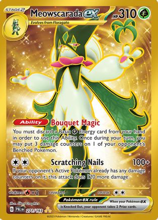 Meowscarada ex - 271/193 - SV02: Paldea Evolved #271