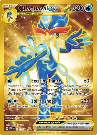 Quaquaval ex - 273/193 - SV02: Paldea Evolved #273