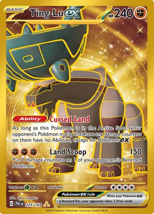 Ting-Lu ex - 275/193 - SV02: Paldea Evolved #275