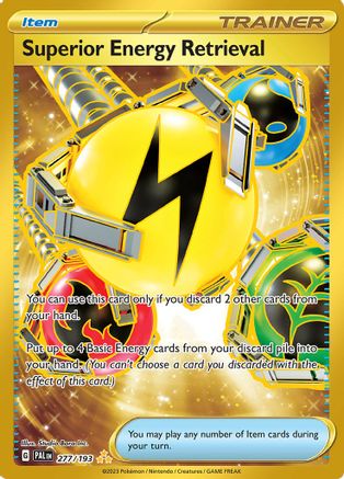 Superior Energy Retrieval - 277/193 - SV02: Paldea Evolved #277