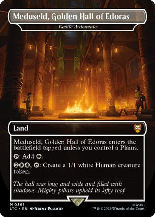 Meduseld, Golden Hall of Edoras - Castle Ardenvale - Commander: The Lord of the Rings: Tales of Middle-earth #361