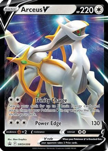 Arceus V - SWSH306 - SWSH: Sword & Shield Promo Cards #SWSH306