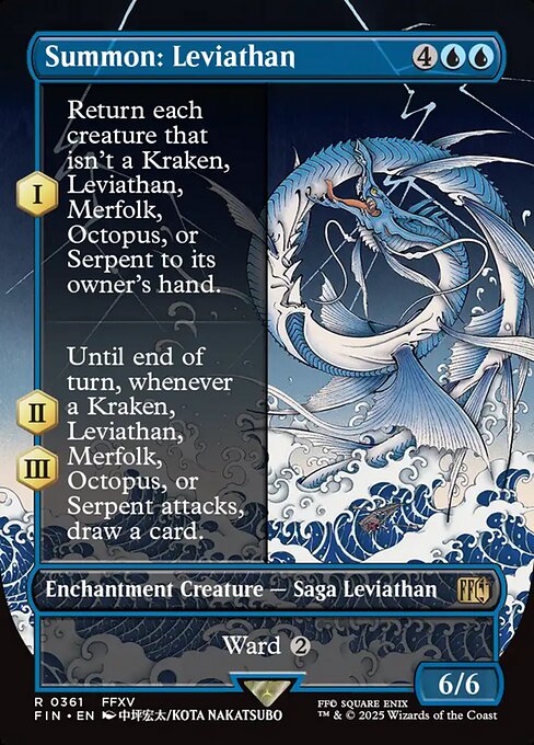 Summon: Leviathan - fin Final Fantasy - #361