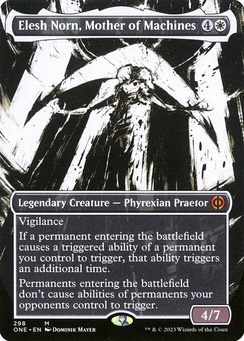 Elesh Norn, Mother of Machines - (one-298) - Lightly Played (*Foil )