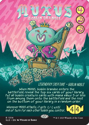 Muxus, Goblin Grandee - Secret Lair Drop Series #1314