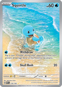 Squirtle - 170/165 - SV: Scarlet & Violet 151 #170