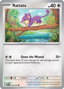 Rattata - SV: Scarlet & Violet 151 #019