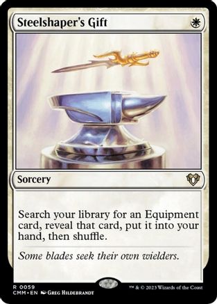 Steelshaper's Gift - Commander Masters #59