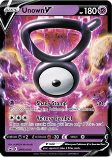 Unown V - SWSH300 - SWSH: Sword & Shield Promo Cards #SWSH300