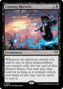 Cunning Rhetoric - Commander Masters #864