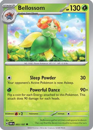 Bellossom - SV03: Obsidian Flames #003