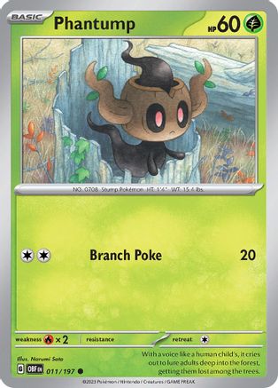Phantump - SV03: Obsidian Flames #011