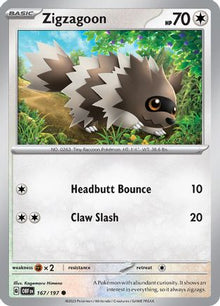 Zigzagoon - SV03: Obsidian Flames #167
