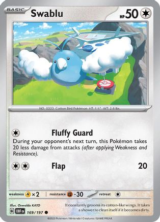 Swablu - SV03: Obsidian Flames #169