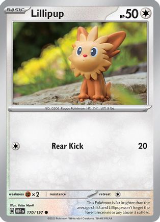 Lillipup - SV03: Obsidian Flames #170