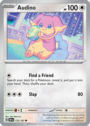 Audino - SV03: Obsidian Flames #173